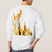 Flammen – Flamme – Flame – Flames – Feuer – Fire T T-Shirt (Rückseite)