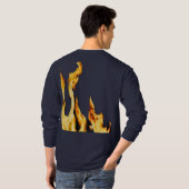 Flammen – Flamme – Flame – Flames – Feuer – Fire T T-Shirt (Schwarz voll)