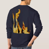 Flammen – Flamme – Flame – Flames – Feuer – Fire T T-Shirt (Rückseite)