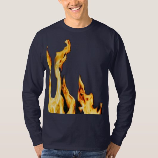 Flammen – Flamme – Flame – Flames – Feuer – Fire T T-Shirt (Vorderseite)