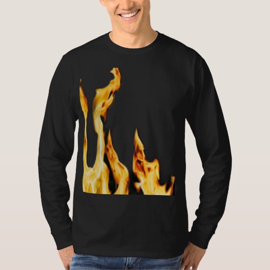 Flammen – Flamme – Flame – Flames – Feuer – Fire T T-Shirt (Vorderseite)