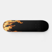 Flammen - Flamme - Flamme - Flammen - Feuer - Feue Skateboard (Horizontal)