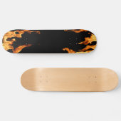 Flammen - Flamme - Flammen - Flammen - Feuer - Feu Skateboard (Horizontal)