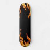 Flammen - Flamme - Flammen - Flammen - Feuer - Feu Skateboard (Vorderseite)