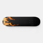 Flammen - Flamme - Flammen - Flammen - Feuer - Feu Skateboard (Horizontal)