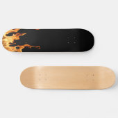 Flammen - Flamme - Flammen - Flammen - Feuer - Feu Skateboard (Horizontal)
