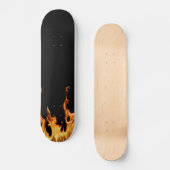 Flammen - Flamme - Flammen - Flammen - Feuer - Feu Skateboard (Vorderseite)