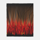 FLAMMEN FLEECEDECKE (Vorderseite)
