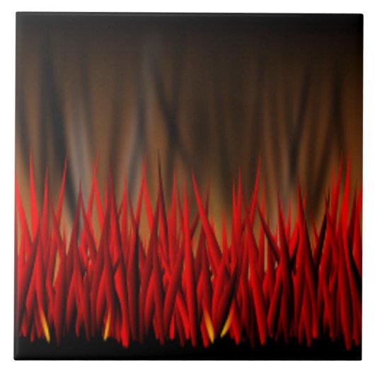 FLAMMEN FLIESE (Vorderseite)