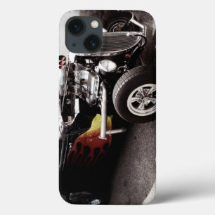 Flammen-frisiertes Auto iPhone 13 Hülle