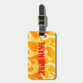 Flammen Gepäckanhänger (Vorderseite vertikal)