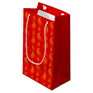 Flammen Geschenktüte
