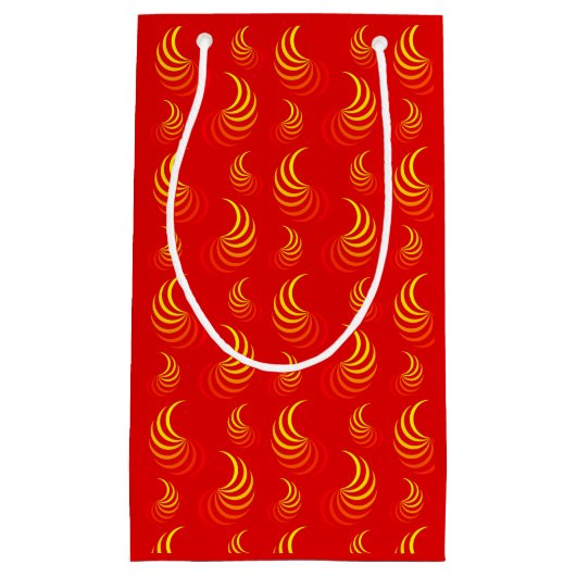 Flammen Geschenktüte (Vorderseite)