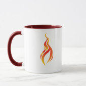 Flammen-Ikonen-Tasse Tasse (Links)