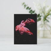 Flammen im Dunkeln Postkarte (Stehend Vorderseite)