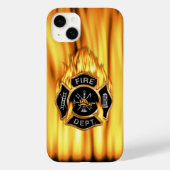 Flammen in der Feuerwehr Case-Mate iPhone Hülle (Rückseite)