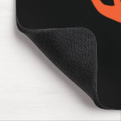 Flammen in der Nacht Mousepad (Ecke)