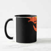 Flammen in der Nacht Tasse (Links)