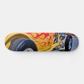 Flammen-Job-Plattform des Auto-6 Skateboard (Horizontal)