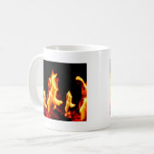 Flammen Kaffeetasse (Vorderseite Links)