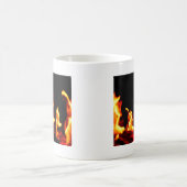 Flammen Kaffeetasse (Mittel)