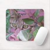 Flammen-Katzenaugen Mousepad (Mit Mouse)