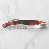 Flammen Kellnermesser (Rückseite)