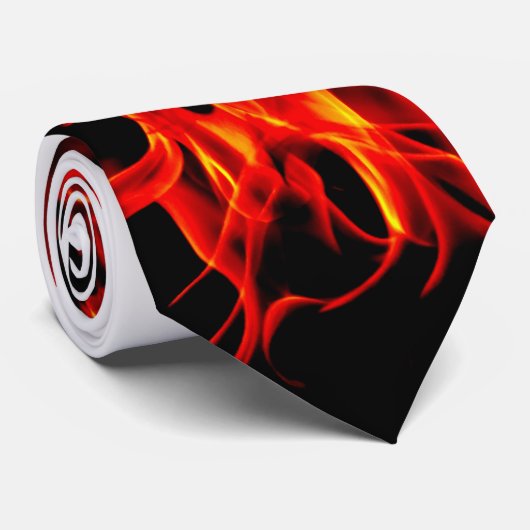FLAMMEN KRAWATTE (Gerollt)