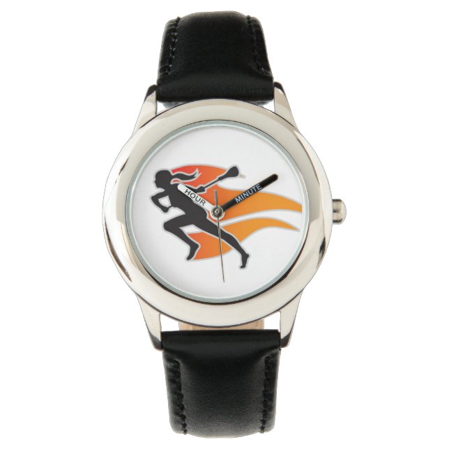 Flammen Lacrosse Watch Armbanduhr (Vorderseite)