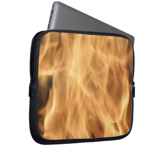Flammen Laptopschutzhülle (Vorne Rechts)
