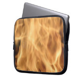 Flammen Laptopschutzhülle (Vorderseite Links)