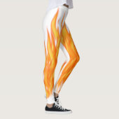 Flammen-Leggings Leggings (Rechts)