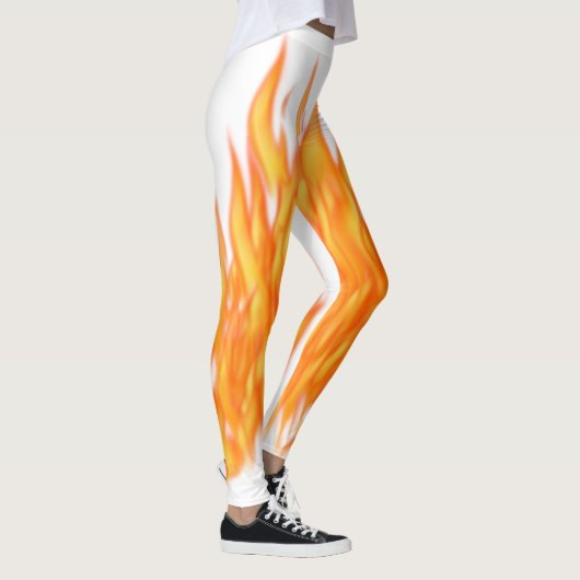 Flammen-Leggings Leggings (Rechts)