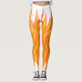 Flammen-Leggings Leggings (Vorderseite)