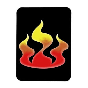 Flammen Magnet