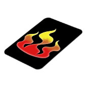 Flammen Magnet (Linke Seite)