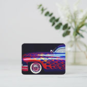 Flammen Mercury Visitenkarte (Stehend Vorderseite)