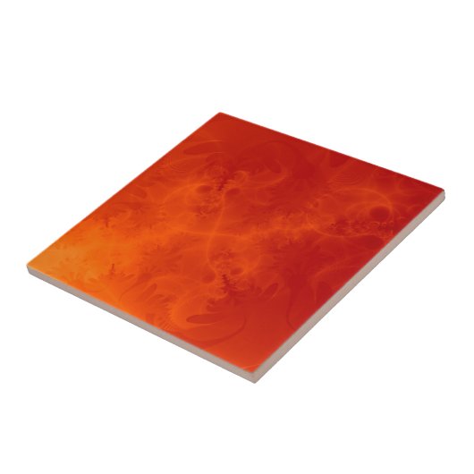 Flammen mit heißem Feuer Fliese (Seite)