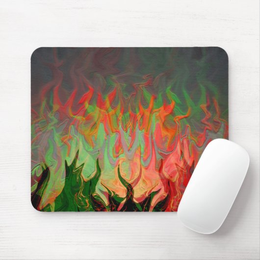 Flammen.... Mousepad (Mit Mouse)