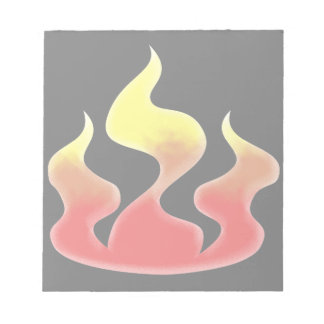Flammen Notizblock