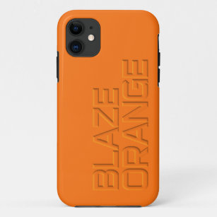 Flammen-orange hohe Sicht-Jagd iPhone 11 Hülle