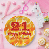 Flammen Pappteller (Party)