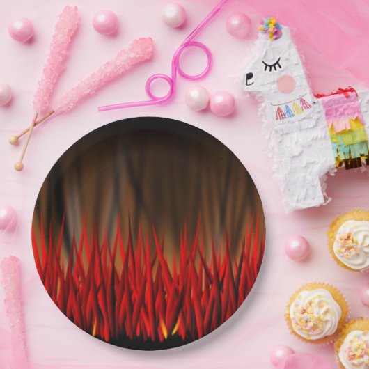 FLAMMEN PAPPTELLER (Party)