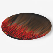 FLAMMEN PAPPTELLER (Schrägansicht)