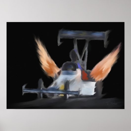 Flammen Poster (Vorne)