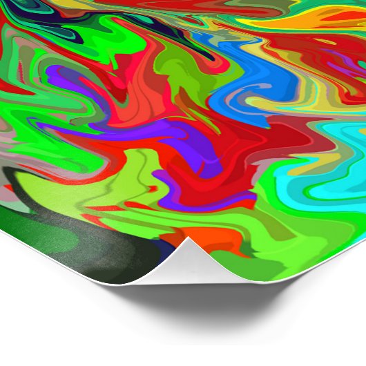 Flammen.... Poster (Ecke)