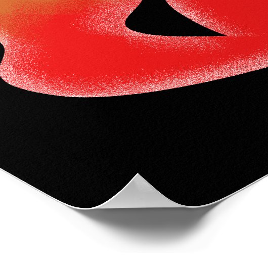 Flammen Poster (Ecke)