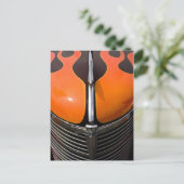 Flammen Postkarte (Stehend Vorderseite)