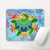 Flammen-Schildkröte Mousepad (Mit Mouse)