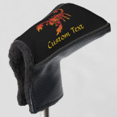 Flammen Scorpion Golf Head Cover Golf Headcover (3/4 Vorderseite)